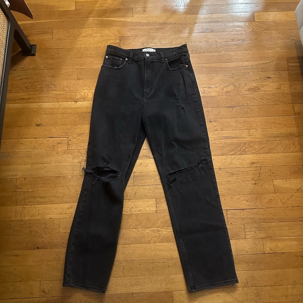 Abercrombie & Fitch 90s Straight Ultra High Rise Jeans